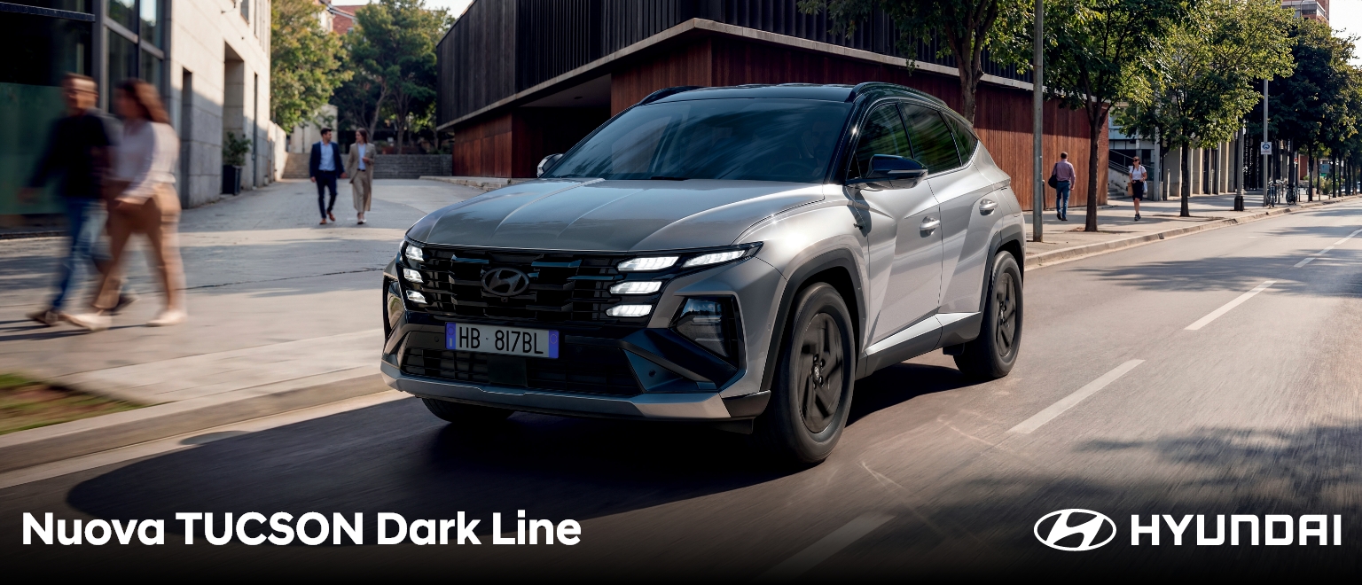 Nuova TUCSON Dark Line.